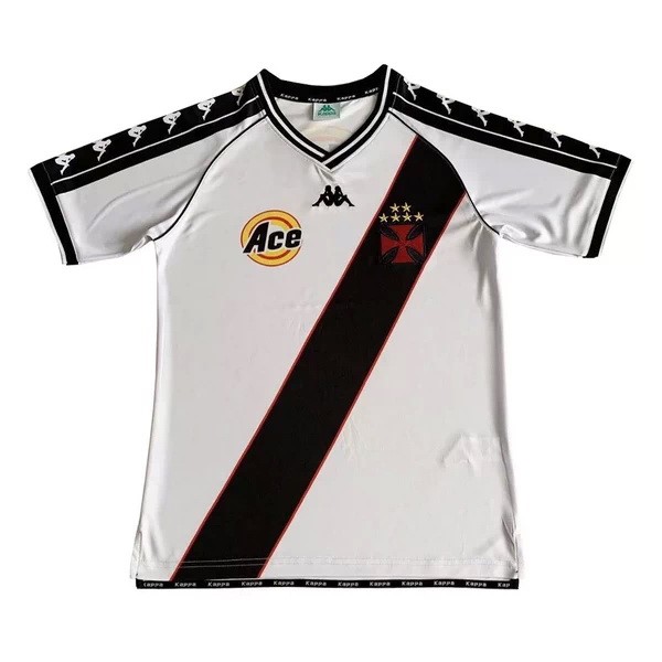 Tailandia Camiseta Vasco da Gama Primera equipo Retro 1999 2000 Blanco